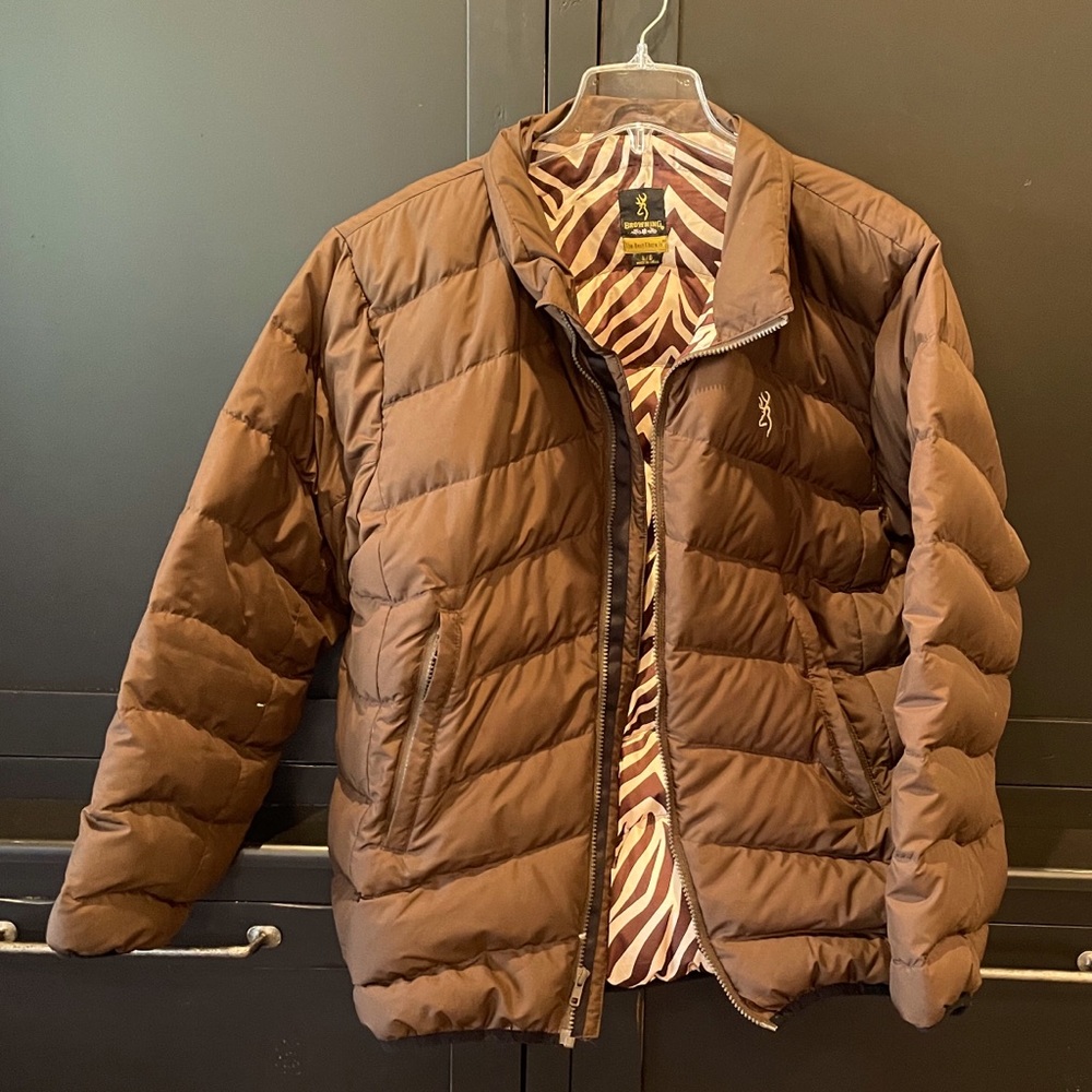 Browning down puffer jacket